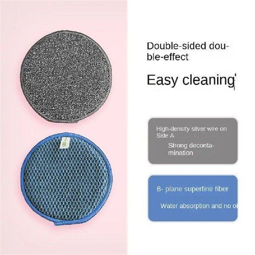 10PCS Reusable Double Side Dishwashing Sponge Washable