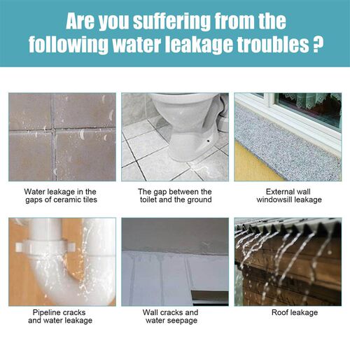 Jue-Fish Transparent Waterproof Adhesive for Kitchens, Bathr