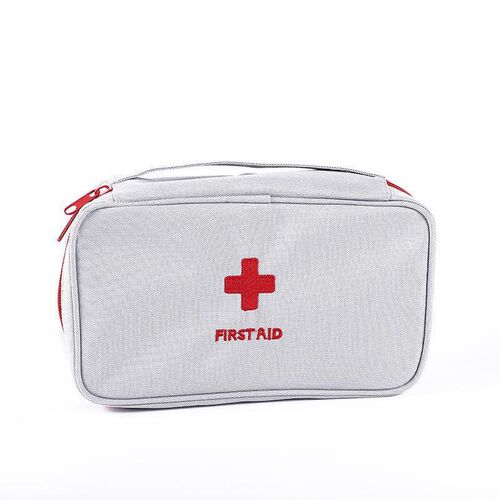 Portable Waterproof Medical Bag Square Zipper Oxford Storage