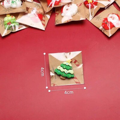 5/10PCS Christmas Fridge Magnets for Children Cartoon Animal