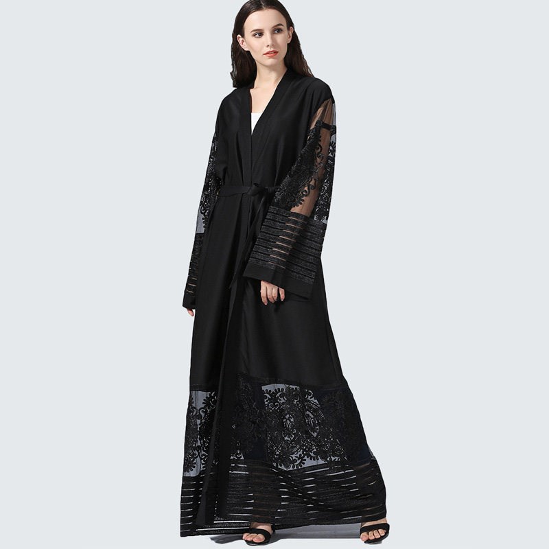 Plus Size Autumn Blusas Mujer De Moda 2020 Abaya Women Long图片