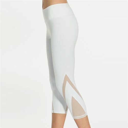 Mesh Hip Tights Yoga Pants Stretch Leggings Trousers