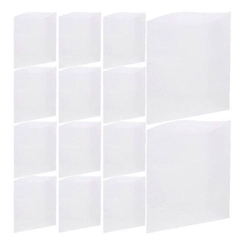 100 PCS Scratch Resistant Foam Pouches Waterproof Storage