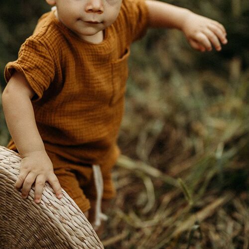 Organic Cotton Baby Clothes Set Summer Casual ops Shorts for