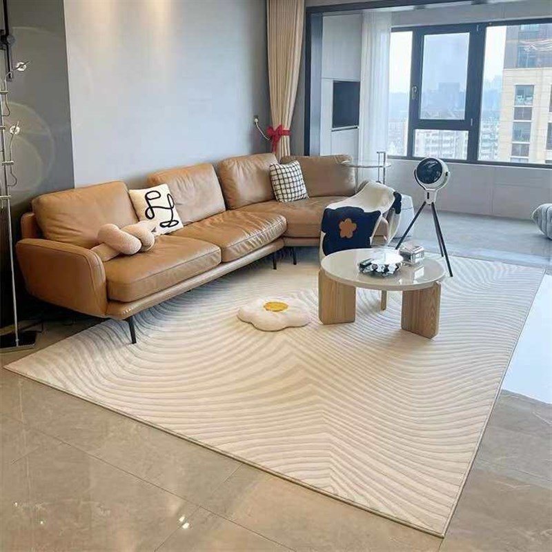 New Zealand Wool Blended Household Living Room High-end Mode - 实物图