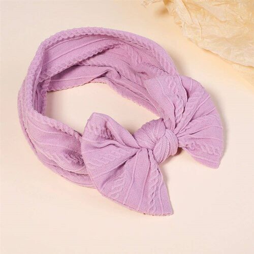 3Pcs/Lot Cable Knit Baby Headbands For Children Elastic Baby