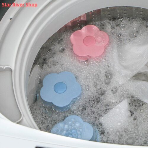 Laundry Ball Floating Pet Fur Lint Hair Catcher Clothes Clea