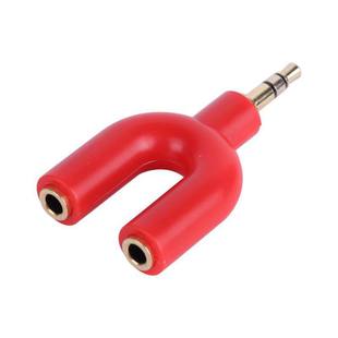 Y Dual Audio Splitter Cable Adapter Convenient Audio Line 1