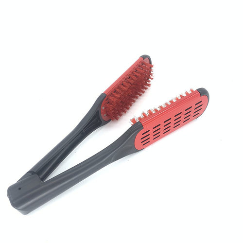 Pro Hairdressing Straightener Nylon Hair Straightening Doubl