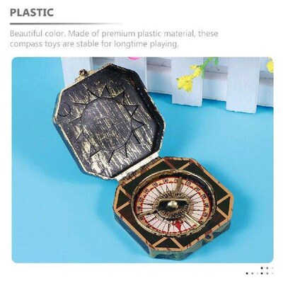 15 Pcs Pirate Compass Cosplay Prop Decoration Tool