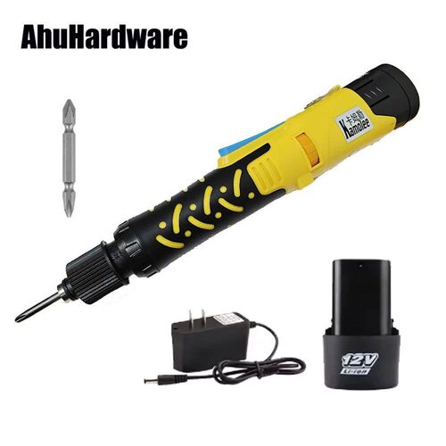 12V Precision Power Screw Drivers Rechargeable Lithium Mini