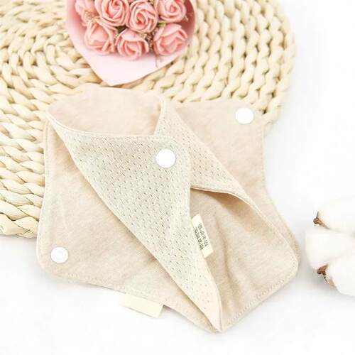 1pc Reusable Menstrual Pads Washable Cotton Sanitary Pads Wo