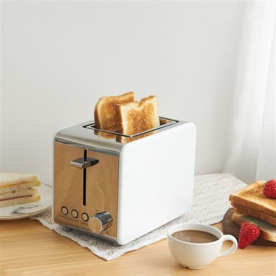 stainless steel toaster machine English button 2-4 tablets