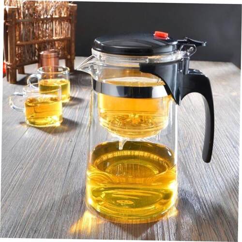 elegant cup glass teapot high temperature tea maker