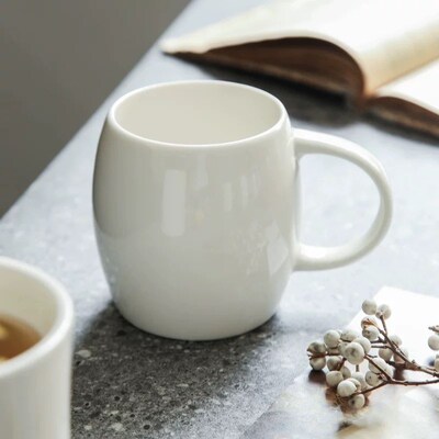 milk tea glass ceramic coffee mug cup cute cartoon spoon杯子