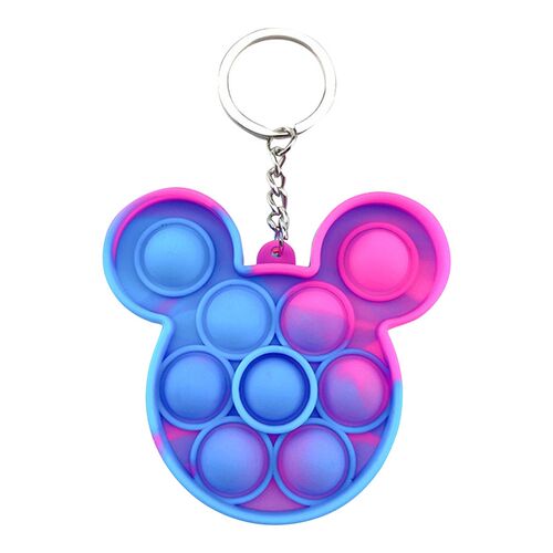 Mini Pops Fidget Toy Its Simple Dimple Keychain Antisss Reli