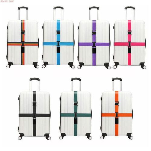Trunk binding belt Travel suitcase Luggage strap crosss