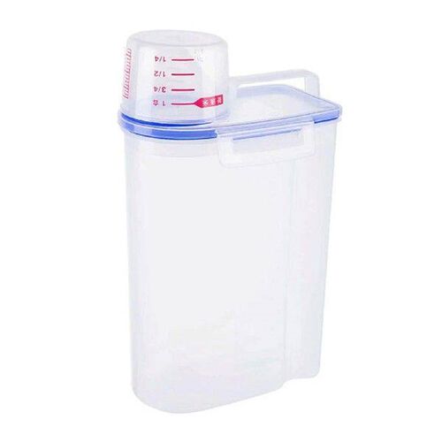 Laundry Powder Storage Container Organizer, 2L Lightweight