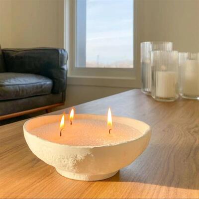 Sand Candle With Wicks, Refillable Wax Sand, DIY Candle Sand