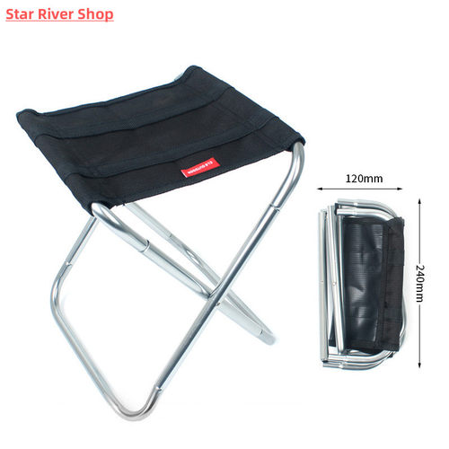 Outdoor Camping Portable Folding Chair Aluminum Foldable Fis