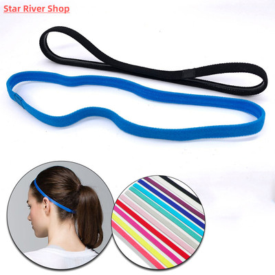 Fashion Women Men Yoga Hair Bands Thin Sports Headband Girls