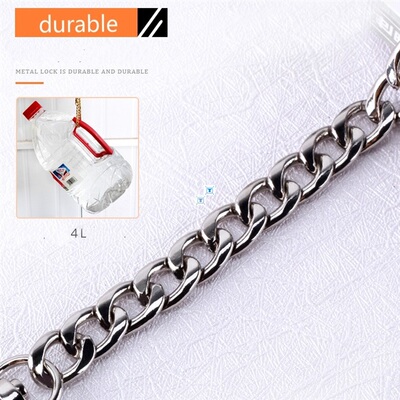 Long 120cm/100cm Metal Purse Chain Strap Handle  Handle Repl