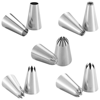 Icing Piping Pastry Nozzles Cake Fondant Cream Baking tool