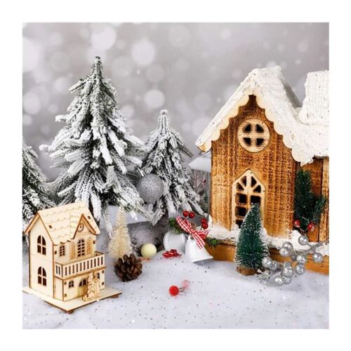 Christmas Snow Cover Blanket Artificial Cotton Blanket for C