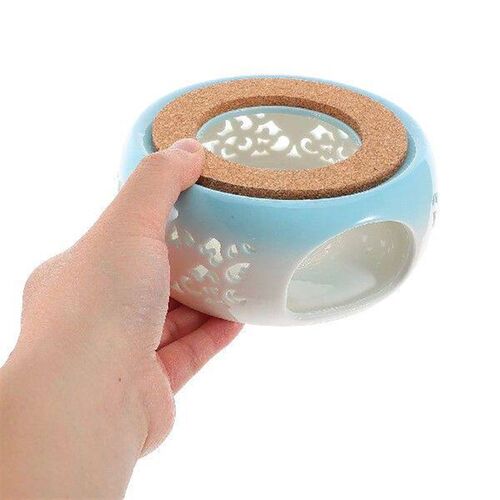 Coffee Stovetop Ceramic Tea Light Warmer Kettle Base for
