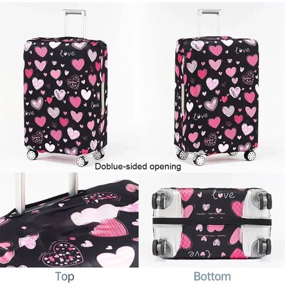 Luggage Cover Stretch Fabric Suitcase Protector Baggage Dust