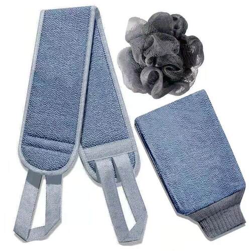 1/3Pcs Body Cleaning Washcloth Soft Brush Home Hotel Bathroo