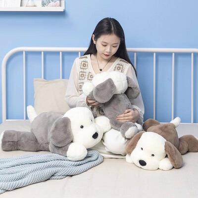 Soft Cute Dog Plushie Stuffed Cartoon Animals Big Ear Puppy