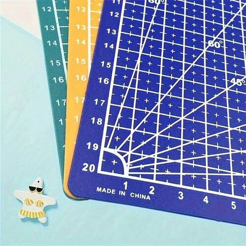 A4 Self-Healing Cutting Mat 1-Pack - Double-Sided Plastic Cr