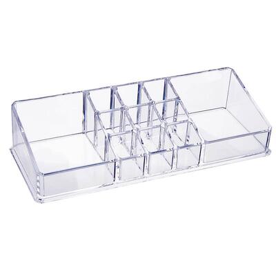 acrylic cosmetic box transparent clear make up organizer