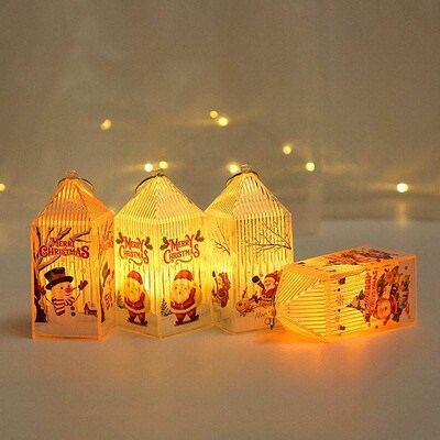 Christmas decoration gift portable nightlight window display