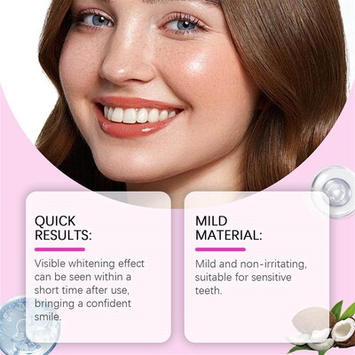 ORALHOE Teeth Cleaning Strips Gentle Stain Removal Strips fo