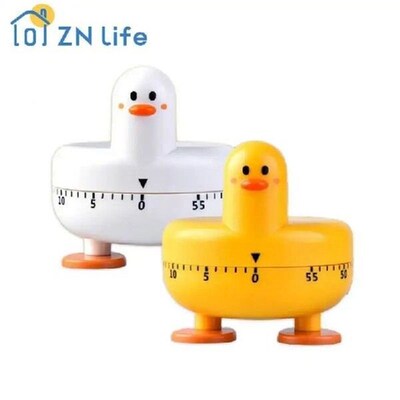 Cartoon Animal Duckling Timer Easy Operate Kitchen Timer