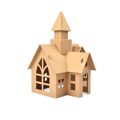 kindergarten gift Christmas biscuit house decorations childr