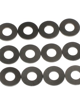 黑色石墨尼龙垫圈超薄平垫片Mx5.5xx7x8x9x10x11 0.5 0.8 1mm