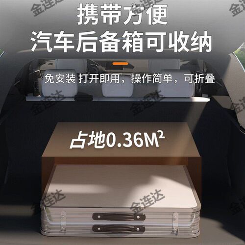 Outdoor Aluminum Alloy Folding Table Night Market Stall Port
