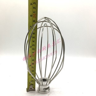 原厂力丰B5打蛋机不锈钢打蛋球搅拌器商用5L台式鲜奶机打蛋头网笼