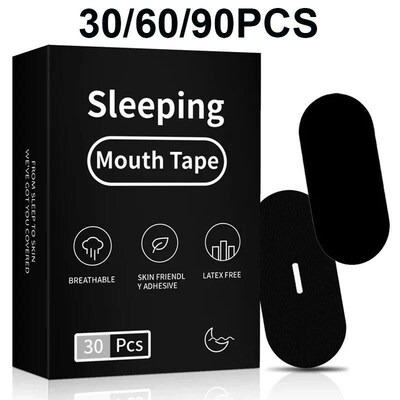 30/60/90Pcs Anti Snoring Mouth Tape Better Sleeping Mouth Br
