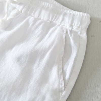 Summer Mens Simple Solid Color Straight Leg Pants Mens Tet