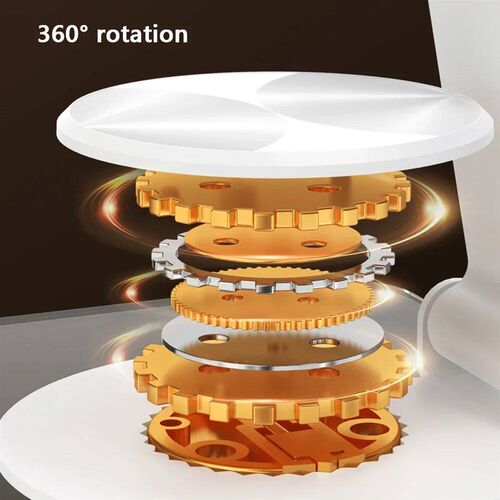Foldable Reading Book Stand 360 Rotating Multifunctional Lap