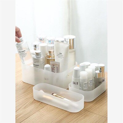 acrylic box make up clear cosmetic table transparent storage