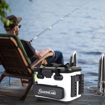Portable 40L Multifunction Fishing bag Rod Bait Reel Fish St