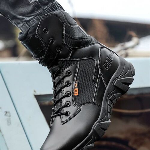 High Quality Military Leather Combat Boots for Men Combat Bo
