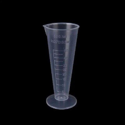 Plastic Measuring Cup 50 ml / 100mL Jug Pour Spout Surface
