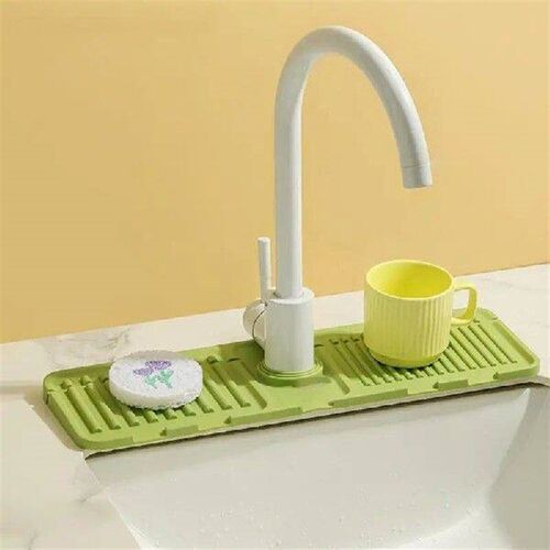 Silicone Faucet Mat Water Ripples Kitchen Absorbent Mat