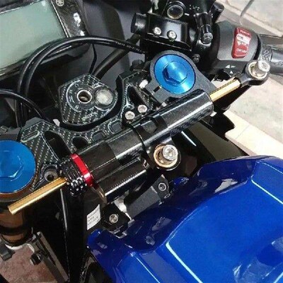 Motorcycle Steering Stabilizer Adjustable Aluminum